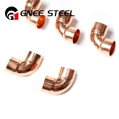 Kolanko 90 stopni LR z miedzi i niklu